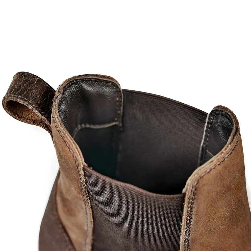 Moretta Modena Womens Chelsea Boots - Tan-5