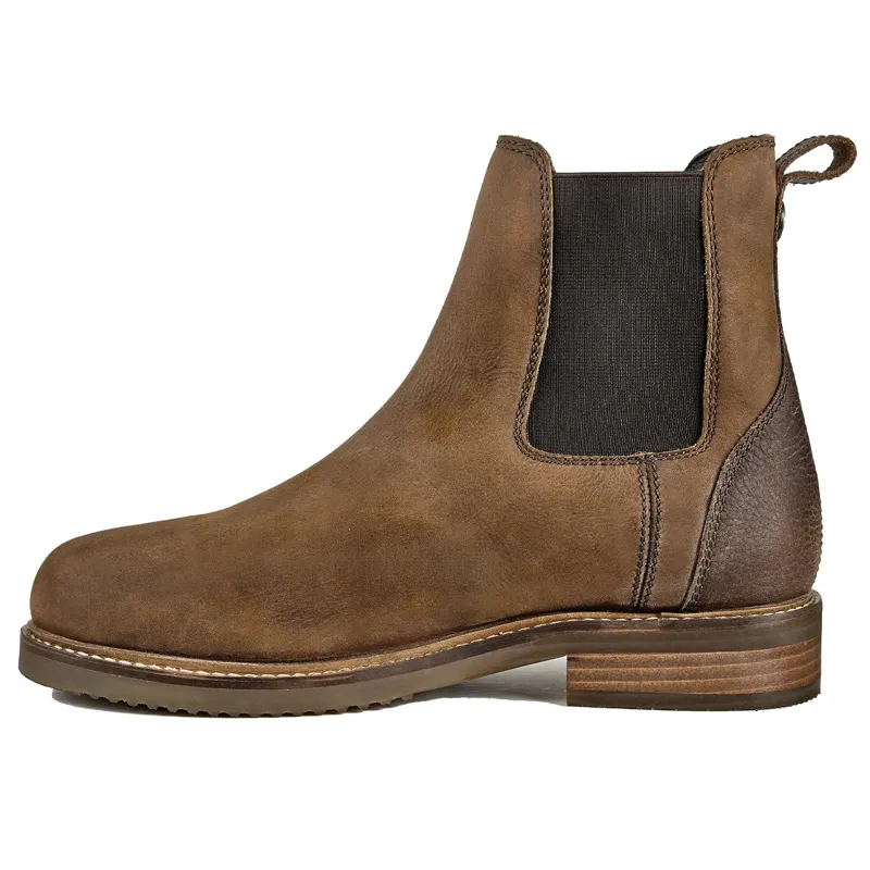 Moretta Modena Womens Chelsea Boots - Tan-4