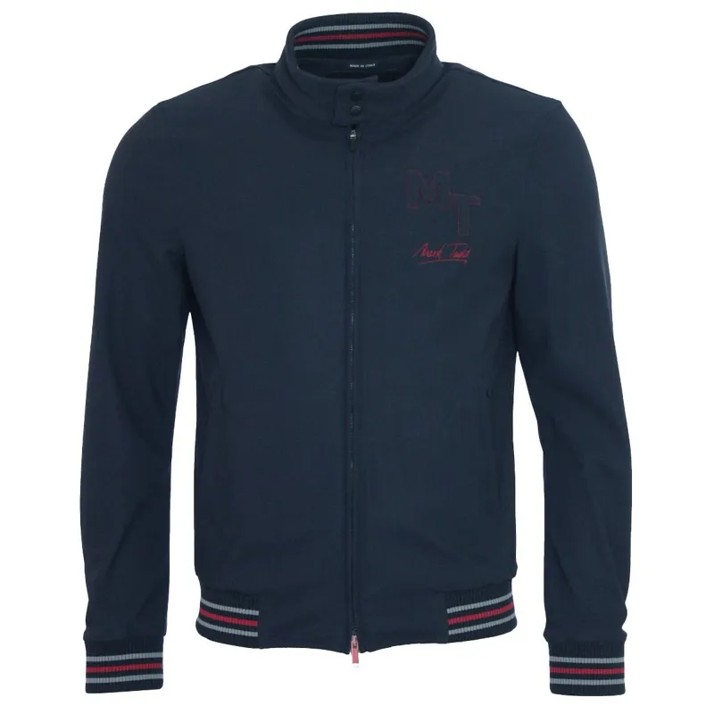 Mark Todd William Mens Bomber Jacket - Navy-1