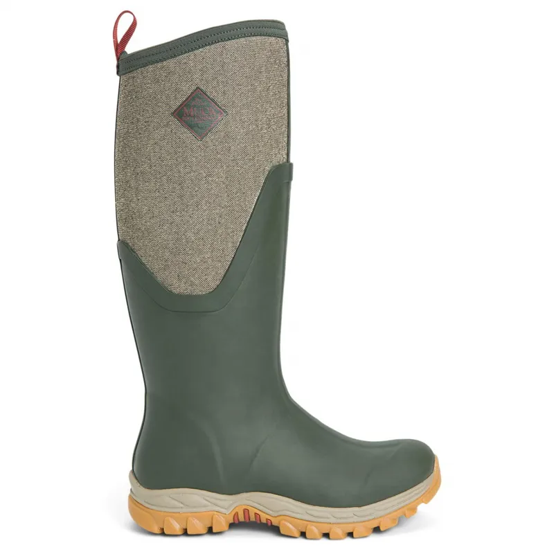 Muck Boot Arctic Sport II Tall Ladies Boots - Olive-8