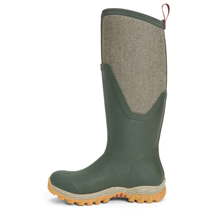 Muck Boot Arctic Sport II Tall Ladies Boots - Olive-7