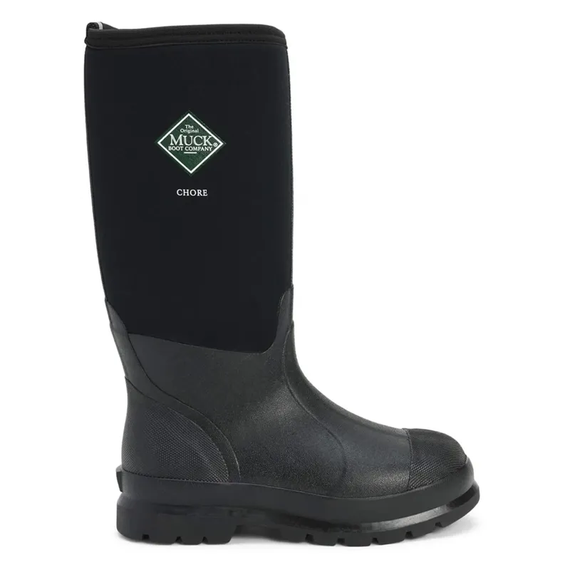 Muck Boot Chore Tall Unisex Boots - Black