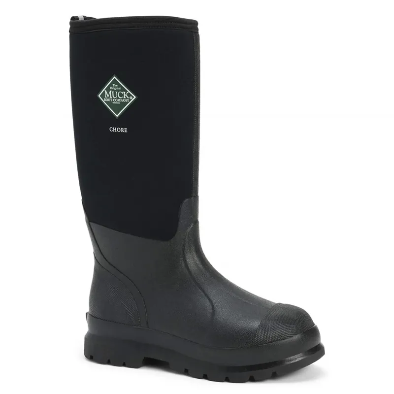 Muck Boot Chore Tall Unisex Boots - Black-2