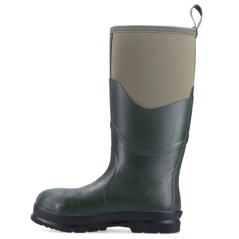 Muck Boot Chore Max S5 Steel Toe Unisex Tall Boots - Moss-3