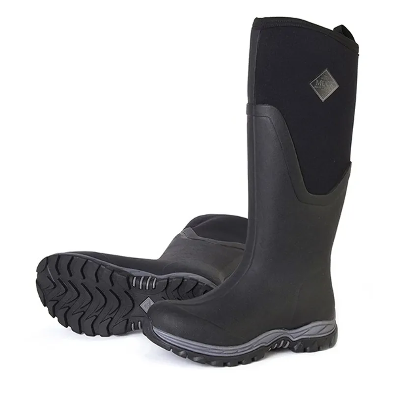 Muck Boot Arctic Sport II Tall Ladies Boots - Black-1