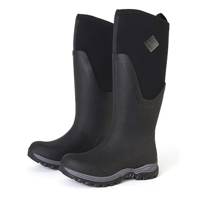 Muck Boot Arctic Sport II Tall Ladies Boots - Black-9