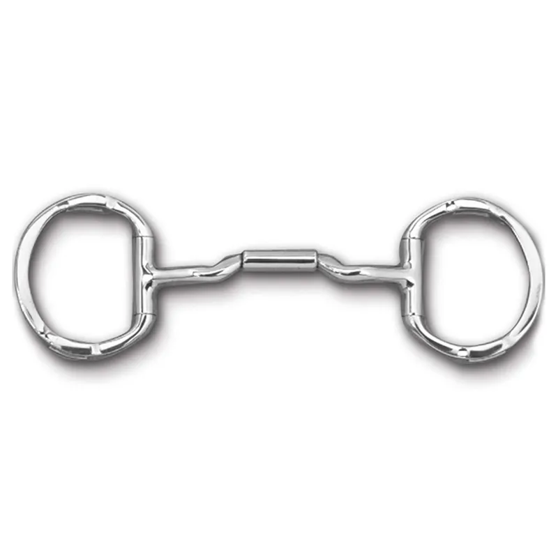 Myler Eggbutt With Hooks Low Port Mullen Barrel MB06 Level 2-3 Bit-1