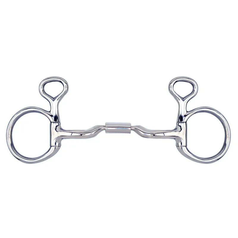 Myler Hanging Cheek Low Port Comfort Snaffle MB04 Level 2 Bit