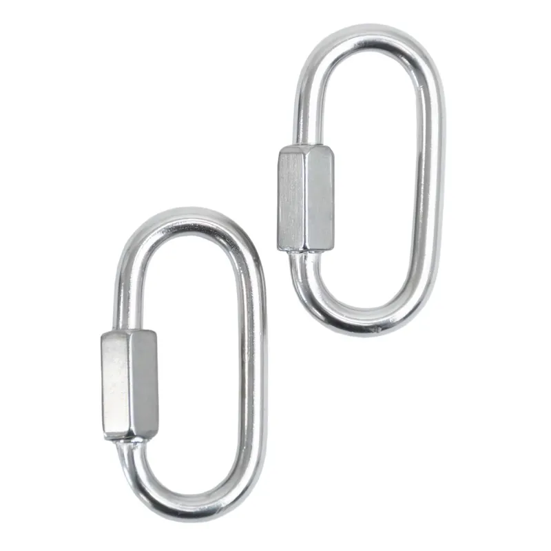 Myler Stainless Steel Bit Quick Links - Pair