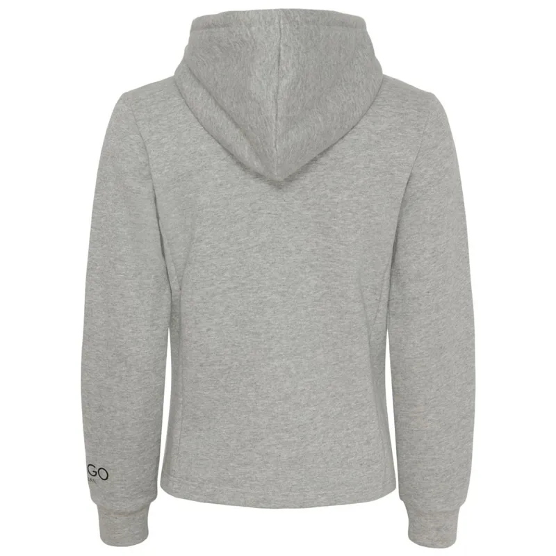 Catago Natalie Womens Zip Hoodie - Grey Melange-2