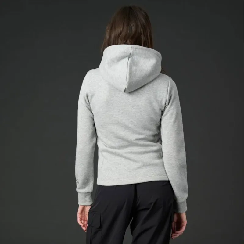 Catago Natalie Womens Zip Hoodie - Grey Melange-6