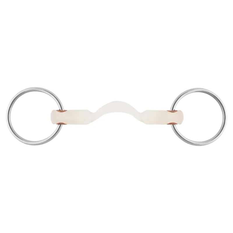 Nathe Ported Mullen Mouth Loose Ring Snaffle Bit