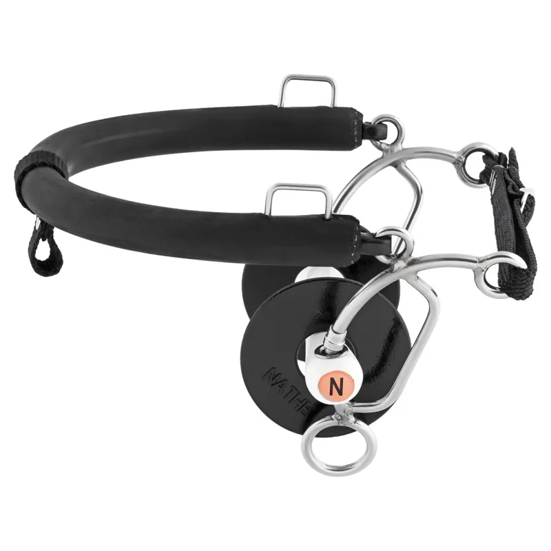 Nathe Mullen Mouth Tandem Snaffle Bit-1