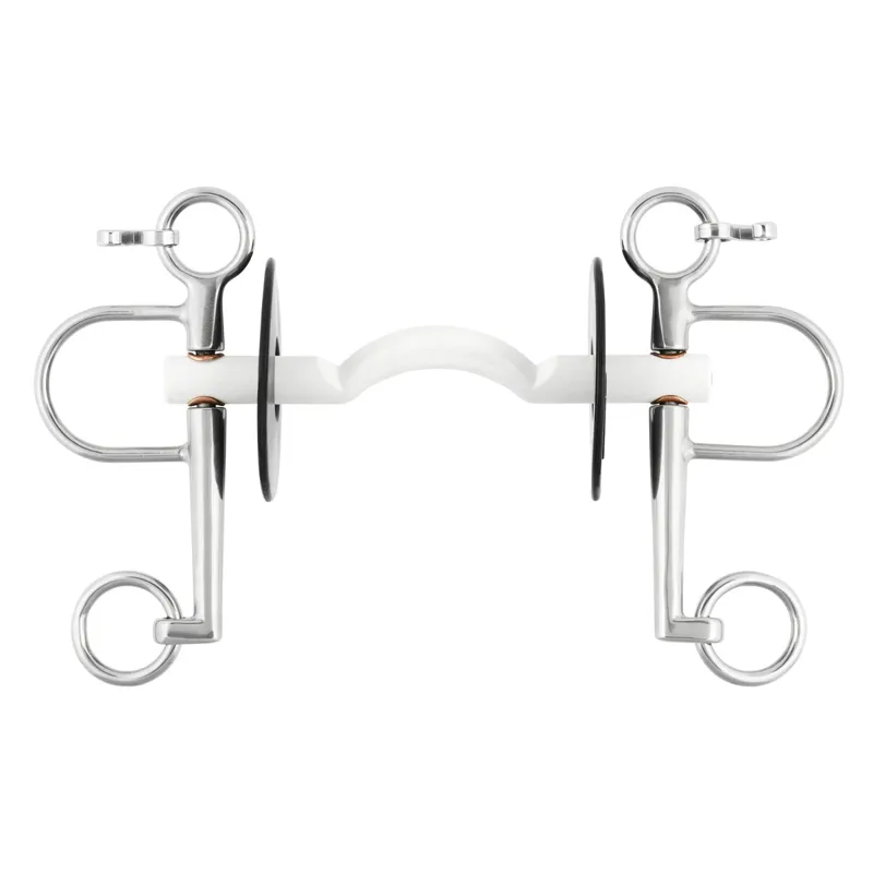 Nathe Soft Ported Pelham - 7cm Cheeks / 15mm Thick-1