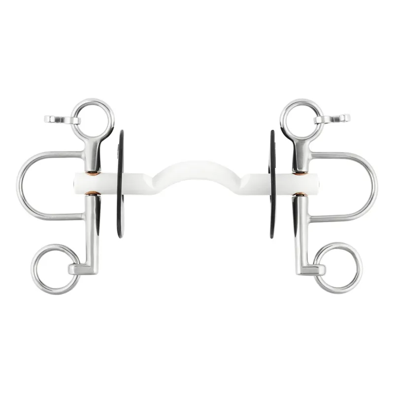 Nathe Hard Ported Pelham - 5.5cm Cheeks/15mm Thick-1