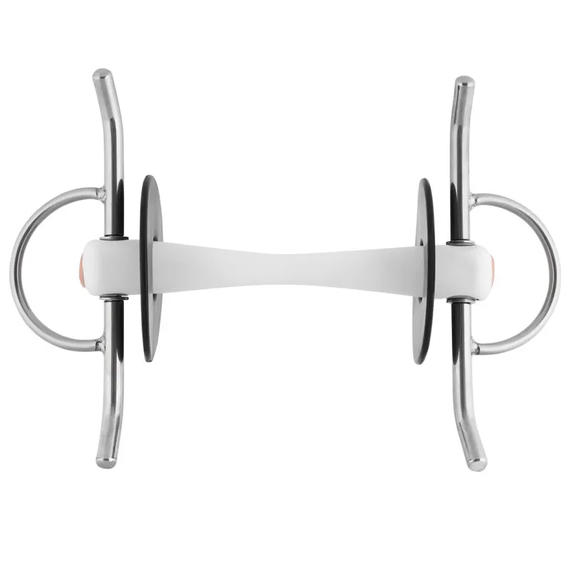 Nathe Flexible Mullen Mouth Full Cheek Snaffle Bit