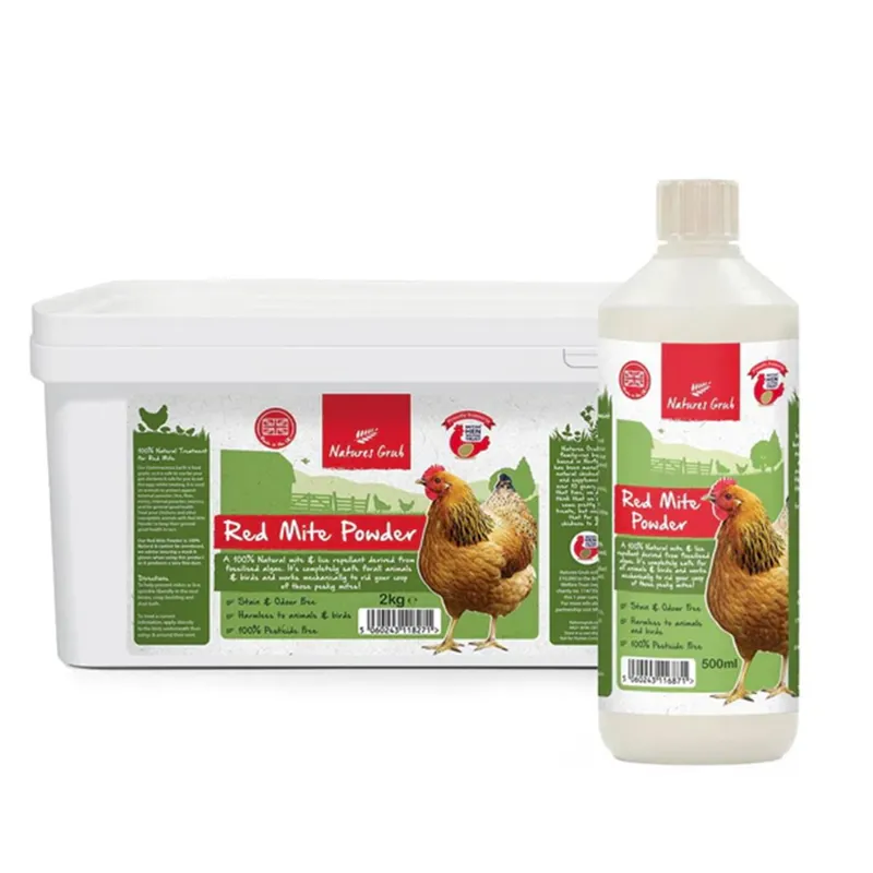 Nature's Grub Red Mite Powder