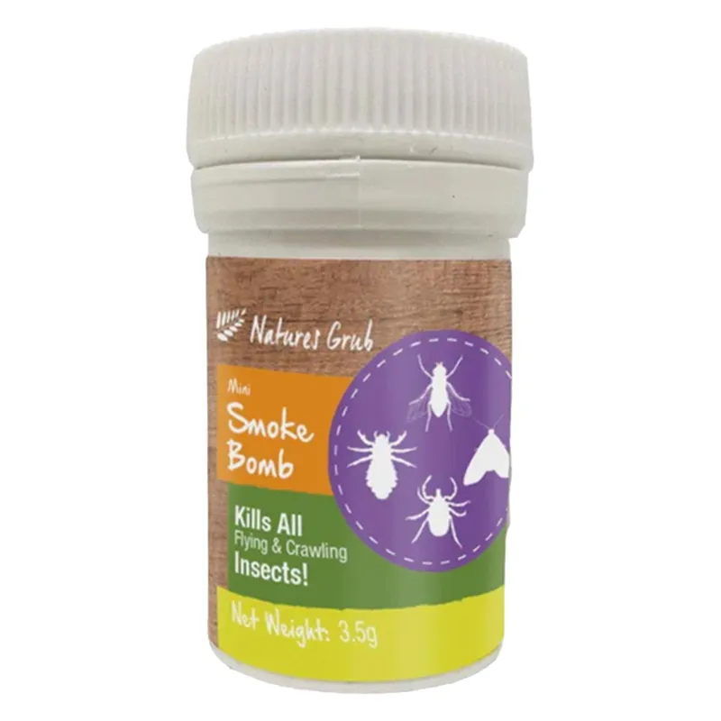 Nature's Grub Red Mite and Insect Killer Smoke Bomb
