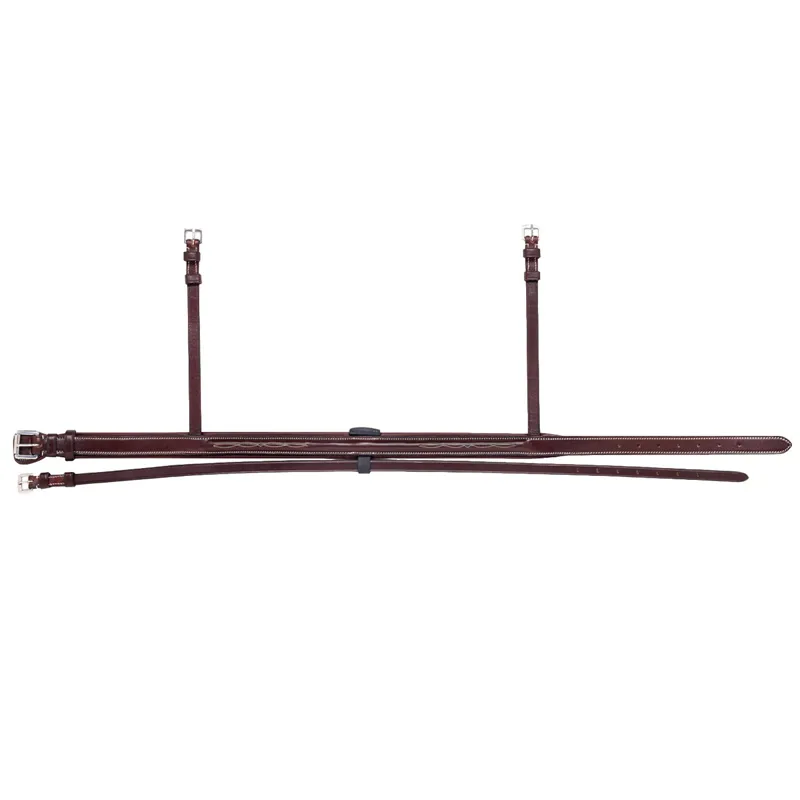 Equiline NB0449 Fancy Stitch with Removable Flash Noseband - Brown