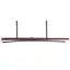 Equiline NB0449 Fancy Stitch with Removable Flash Noseband - Brown