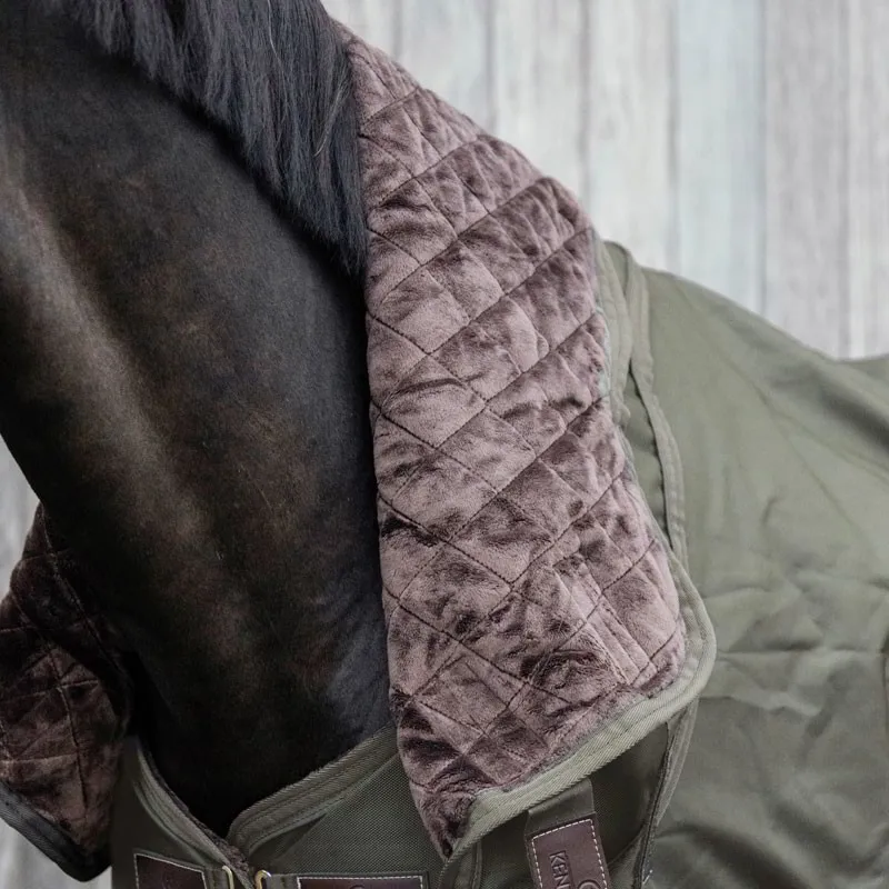 Kentucky All Weather Waterproof Pro 150g Turnout Neck Cover - Khaki-1