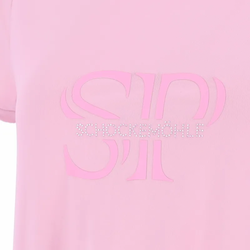 Schockemohle Nele Style Womens T-Shirt - Dusty Pink-2
