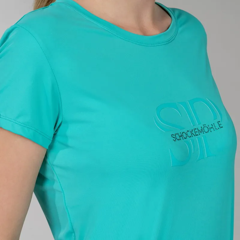 Schockemohle Nele Style Ladies T-Shirt - Sea Green-1
