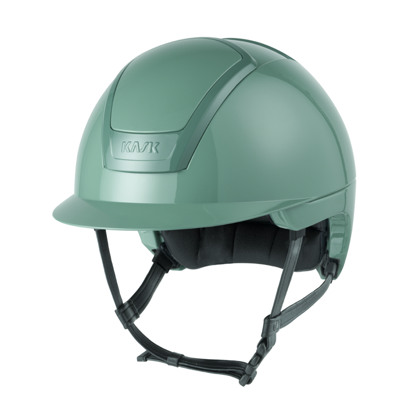 KASK Nemesi Shine Riding Helmet - Mint Green