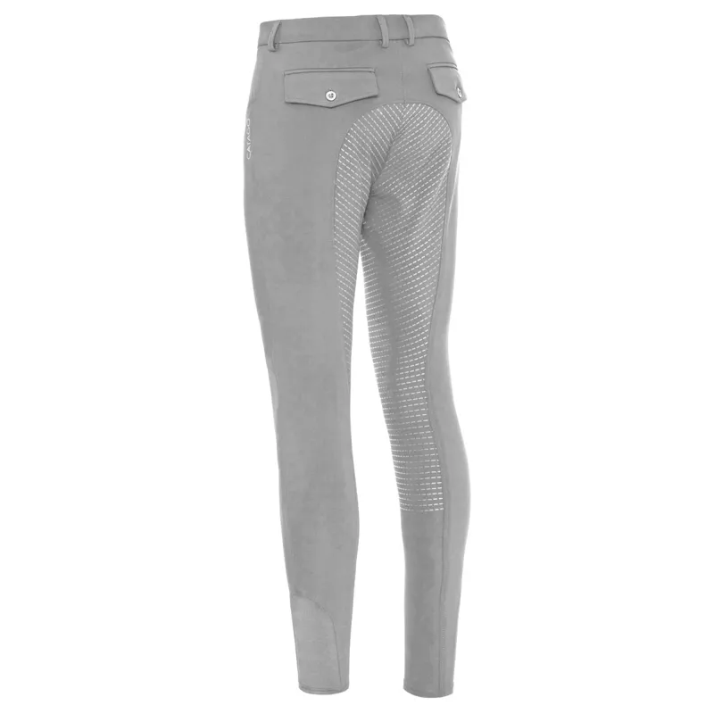 Catago Nero Full Grip Men's Breeches - Monument Grey-1