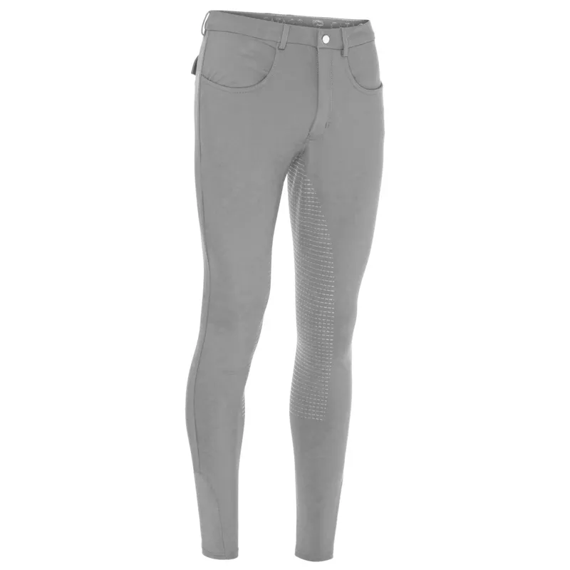 Catago Nero Full Grip Men's Breeches - Monument Grey