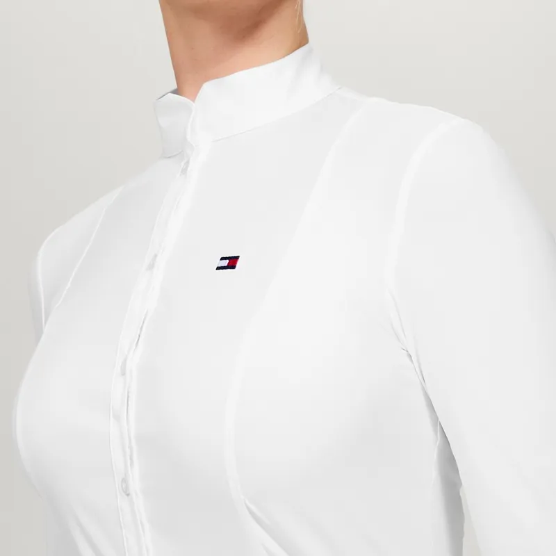 Tommy Hilfiger New Jersey Ladies Competition Shirt - Optic White-3