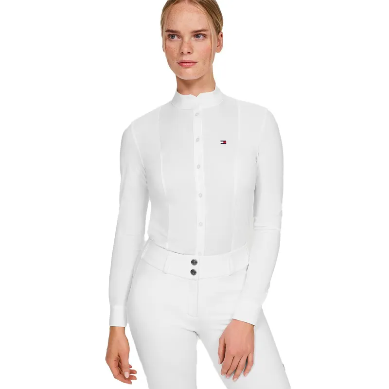 Tommy Hilfiger New Jersey Ladies Competition Shirt - Optic White