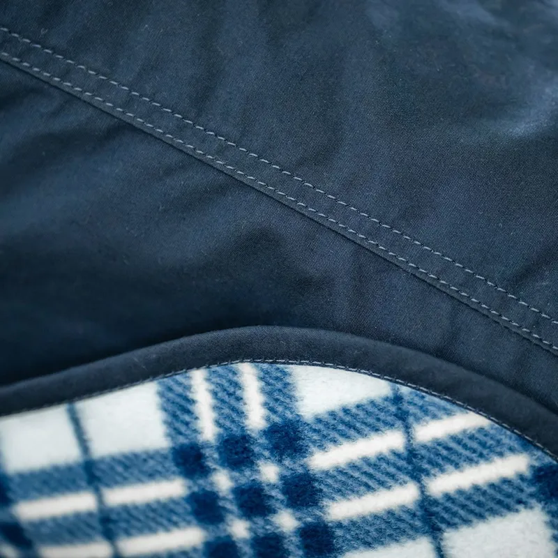 Horseware Newmarket Heritage Dog Coat - Navy/Witney Navy-10