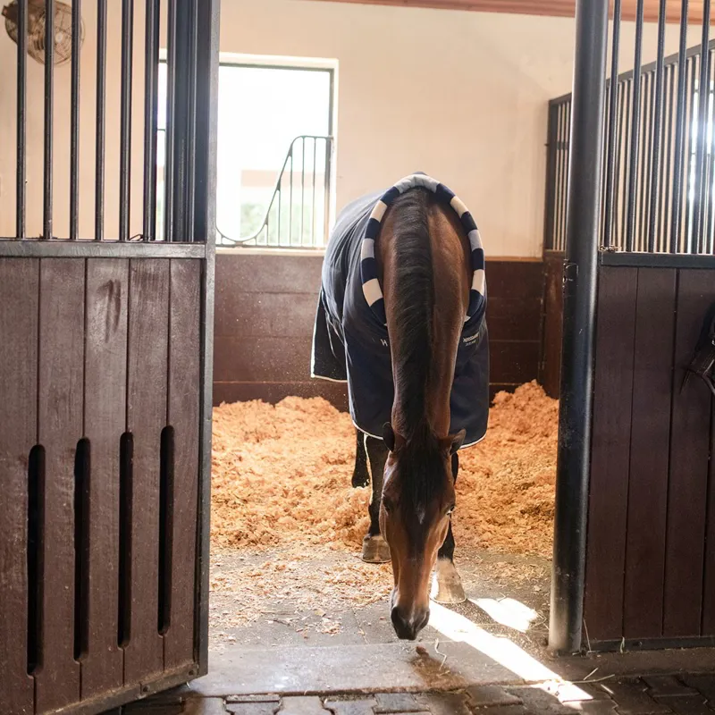 Horseware Newmarket Cosy 100g Stable Blanket - Witney Navy-10