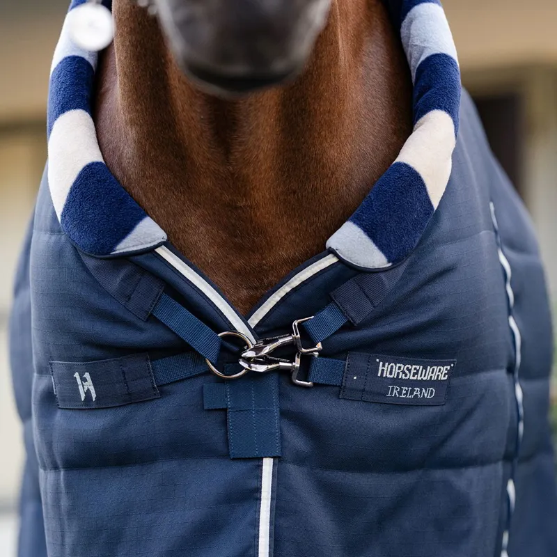Horseware Newmarket Cosy 200g Stable Blanket - Whitney Navy-2