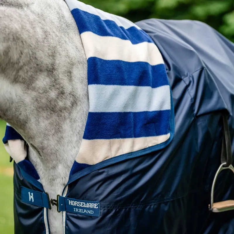 Horseware Newmarket Rain Exercise Sheet - Witney Navy-6