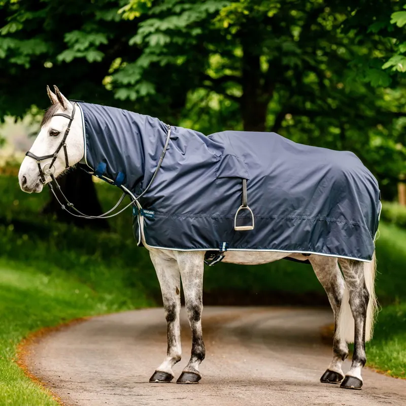 Horseware Newmarket Rain Exercise Sheet - Witney Navy