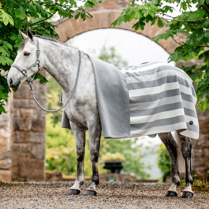 Horseware Newmarket Fleece Blanket Cooler - Witney Charcoal