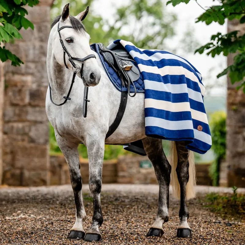 Horseware Newmarket Fleece Cooler - Witney Navy