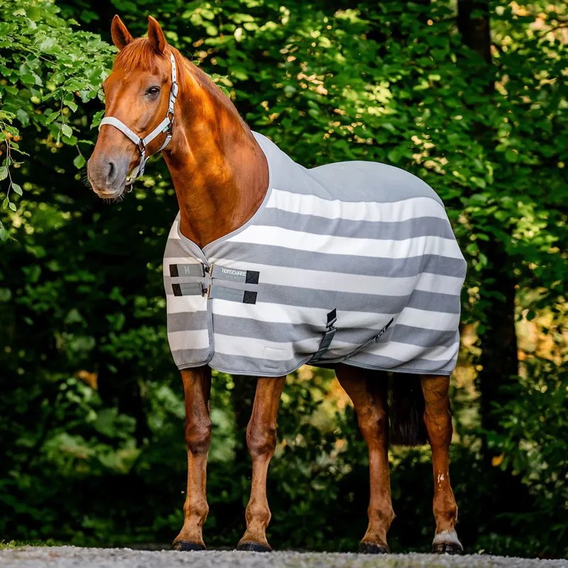 Horseware Newmarket Fleece Cooler - Witney Charcoal