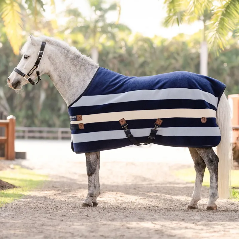 Horseware Newmarket Pony Fleece Cooler - Witney/Navy