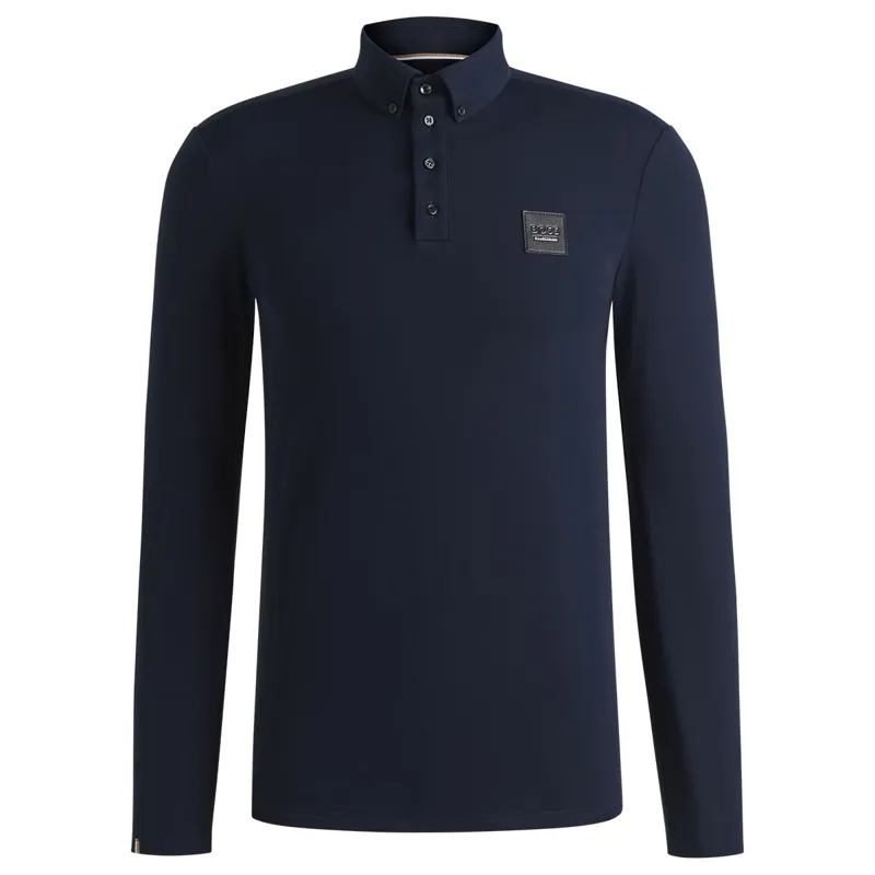 BOSS Equestrian Nolan Men's Peached Training Shirt - Sky Captain-5