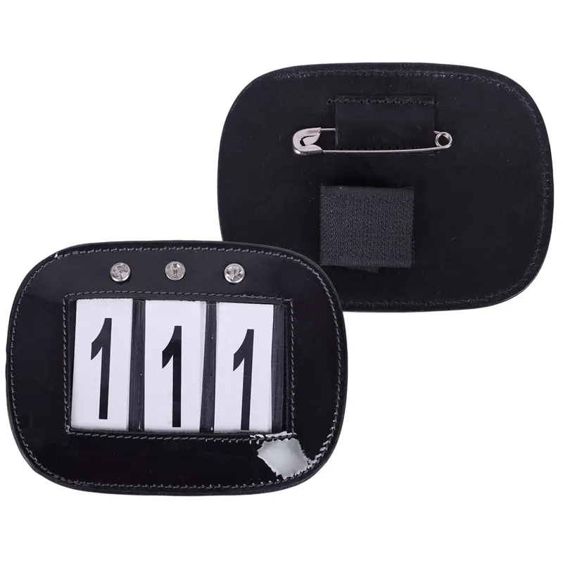 QHP Number Holder 2 Pack - Black