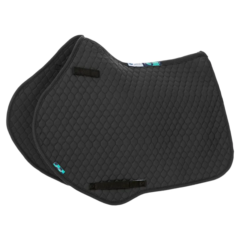 NuuMed Quilt Close Contact Saddle Pad - Black
