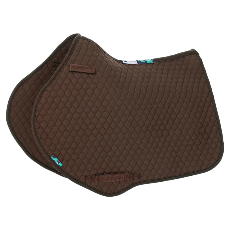 NuuMed Quilt Close Contact Saddle Pad - Brown