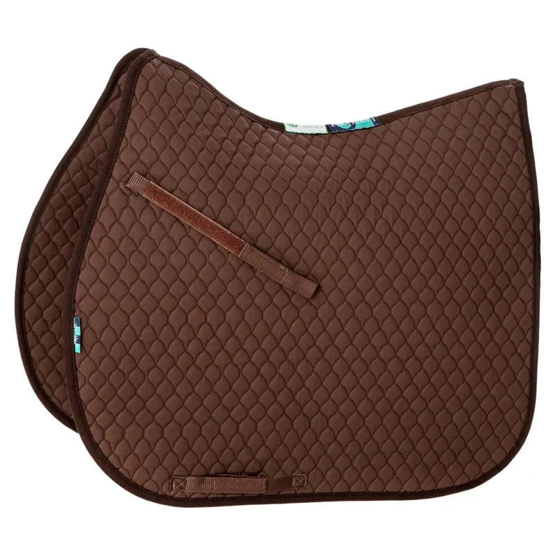 NuuMed Quilt All Purpose Saddle Pad - Brown
