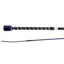 Dever Rider 12 Dressage Whip - Navy/Gold