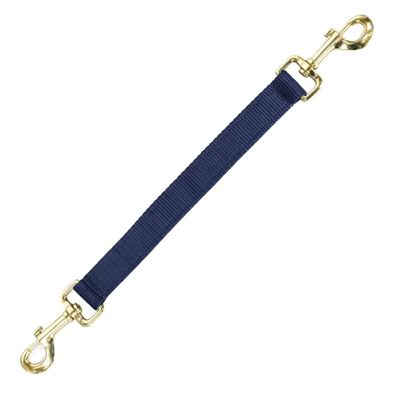 Grooming Deluxe Nylon Stall Hook and Hook Strap - Navy