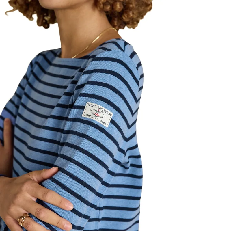 Joules Harbour Women's Long Sleeve Top - Blue Marl-6