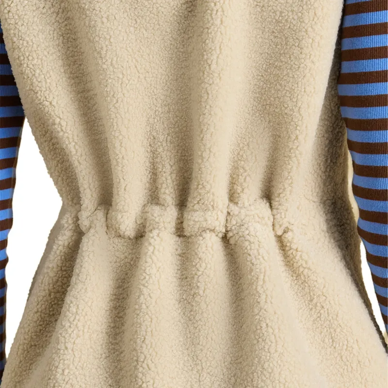 Joules Heritage Women's Borg Fleece Vest - Cream-6